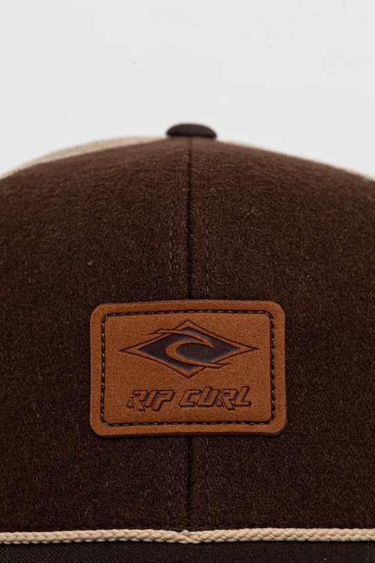 Kšiltovka z vlněné směsi Rip Curl 1HTMHE hnědá AW25