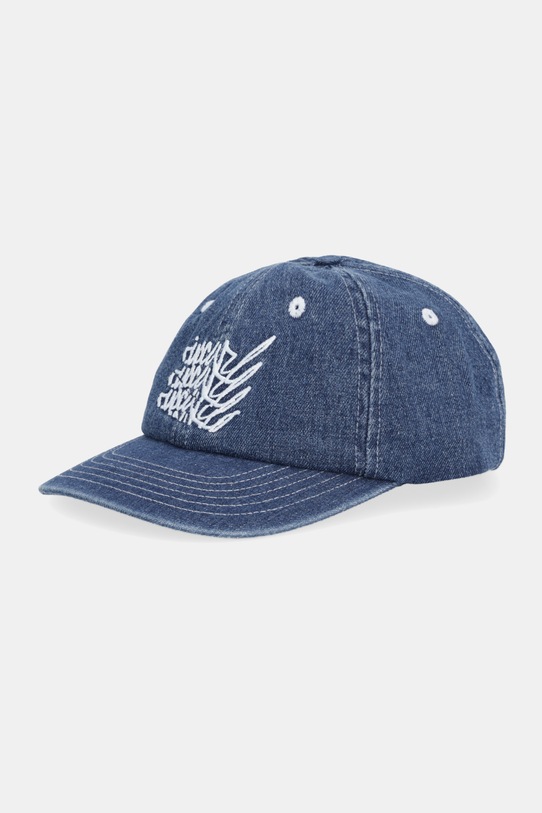 Rip Curl șapcă de baseball din denim bumbac albastru 1I1MHE