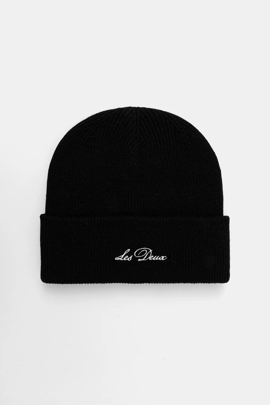 Les Deux căciulă de lână Wayne imprimeu negru 1000673