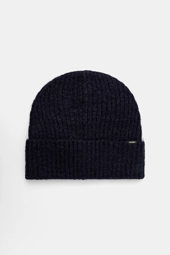 Шапка с добавлением шерсти Les Deux Ty средней плотности тёмно-синий 1000790