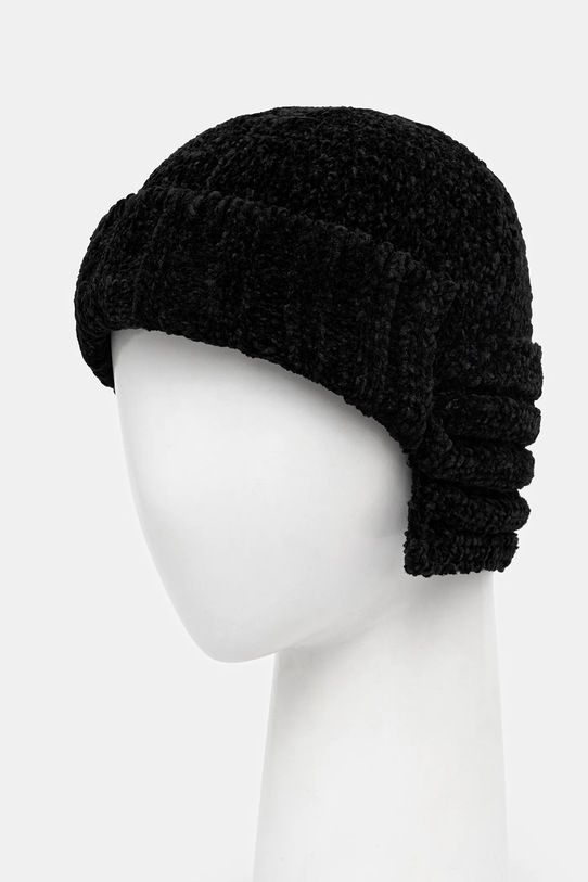 Čiapka Ader Error BEANIE jednofarebný čierna BO01FWHW0501BK