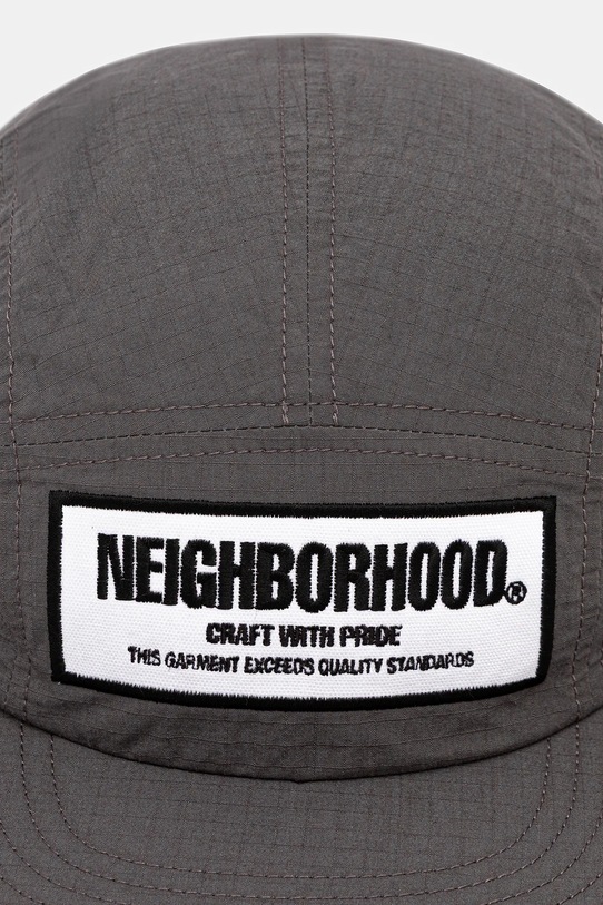 NEIGHBORHOOD czapka z daszkiem MIL JET 252HCNH.HT05 szary AW25