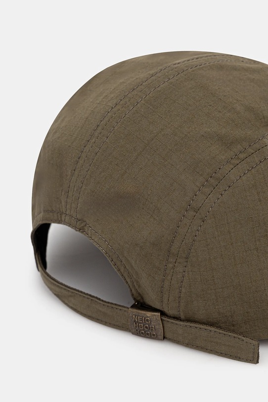 Akcesoria NEIGHBORHOOD czapka z daszkiem MIL JET 252HCNH.HT05 zielony