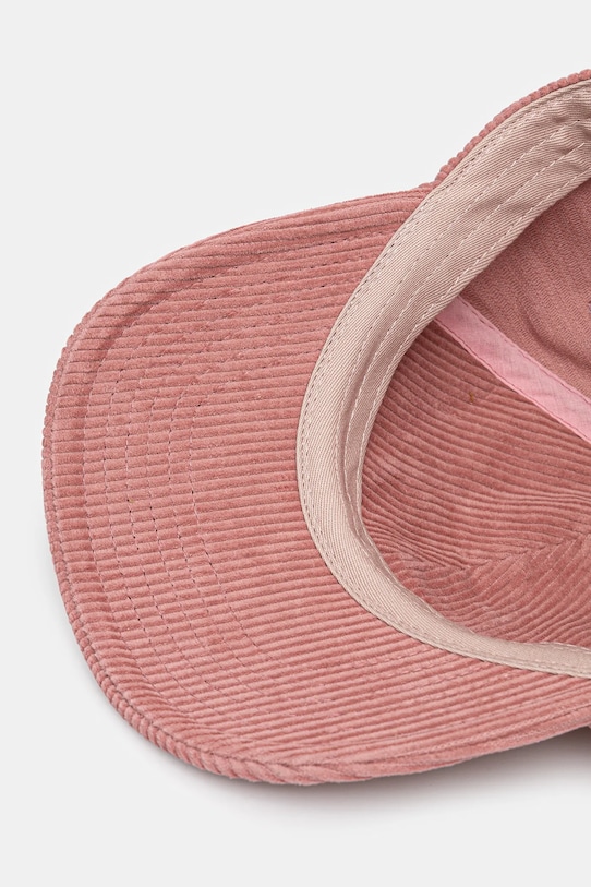 Human Made czapka z daszkiem bawełniana 6PANEL CORDUROY różowy HM30GD071