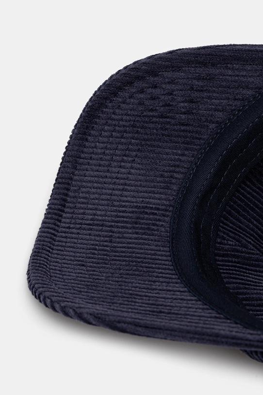 Human Made czapka z daszkiem bawełniana 6PANEL CORDUROY granatowy HM30GD071