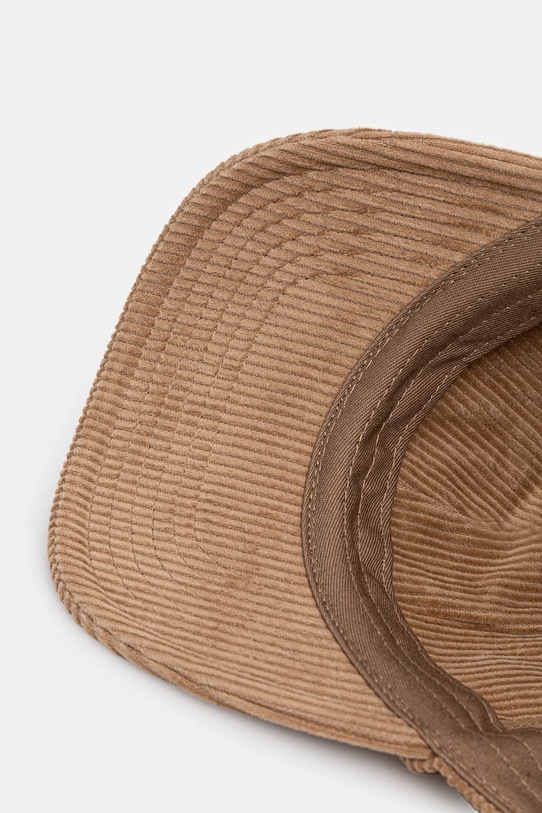 Human Made czapka z daszkiem bawełniana 6PANEL CORDUROY beżowy HM30GD071
