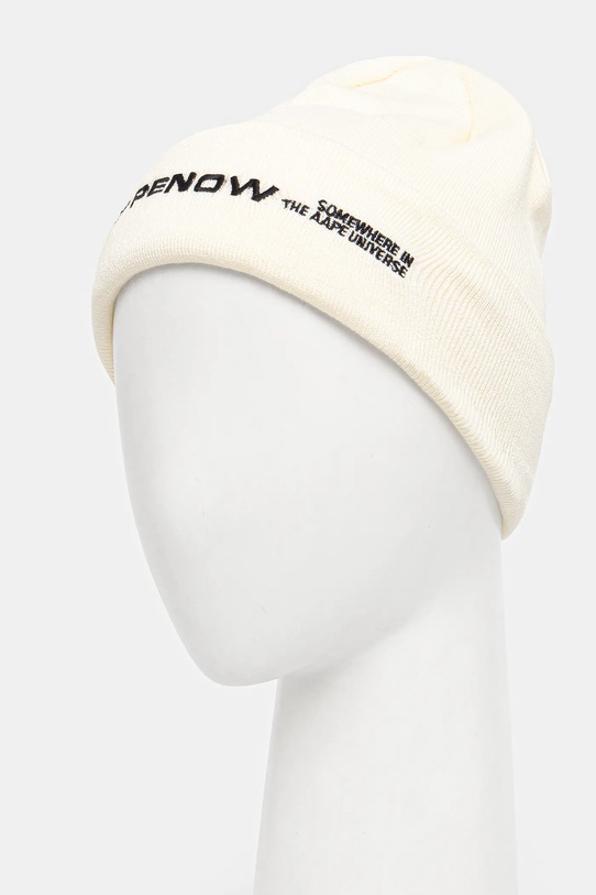 AAPE czapka AAPHTM4866XXP beżowy AW25