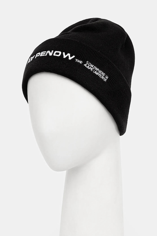 AAPE czapka AAPHTM4866XXP czarny AW25