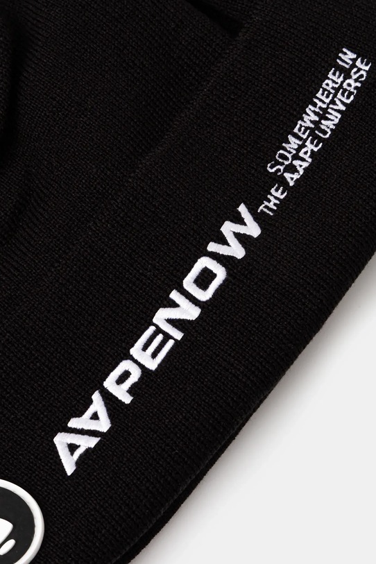 Akcesoria AAPE czapka AAPHTM4866XXP czarny