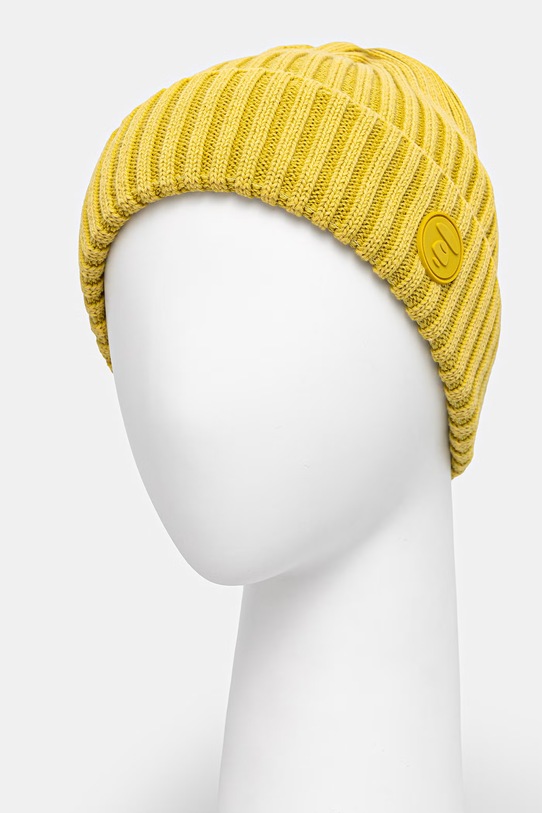 AAPE czapka bawełniana męska AAPHTM4962XXP żółty AW25