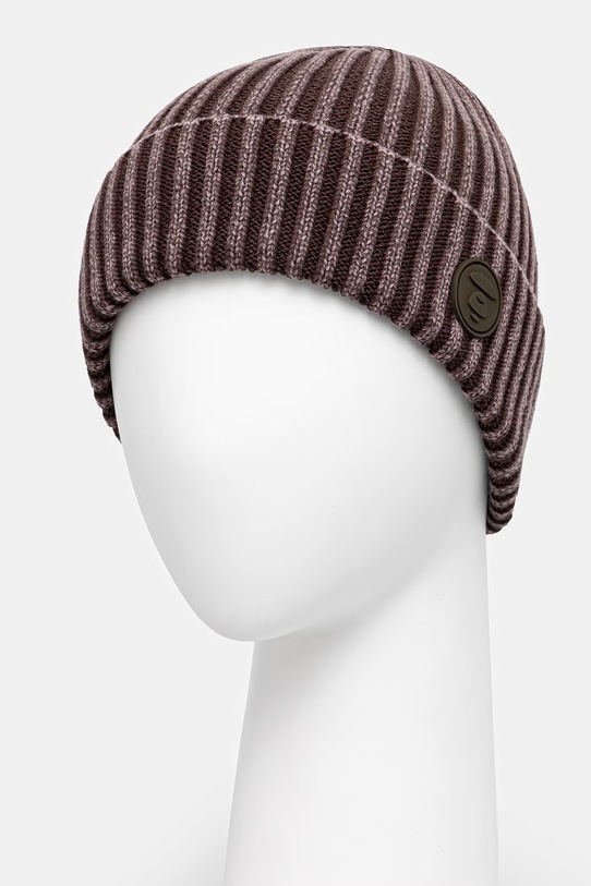 AAPE czapka bawełniana męska AAPHTM4962XXP brązowy AW25