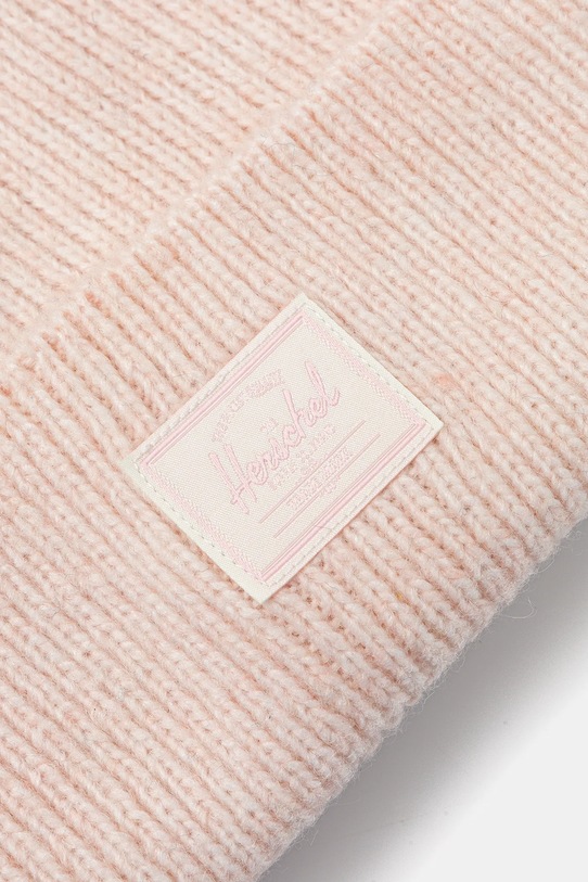 Akcesoria Herschel czapka z domieszką wełny Super Soft 50481.05914.OS różowy