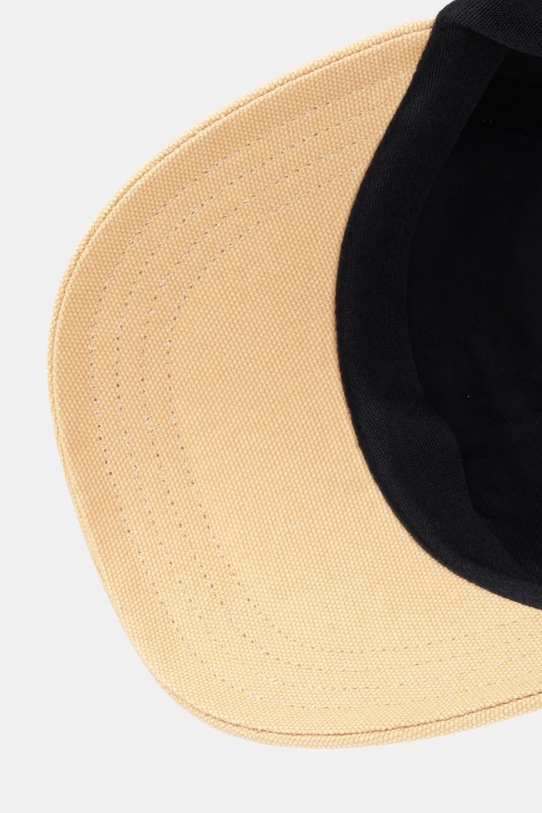 A.P.C. czapka z daszkiem bawełniana A.P.C. x MARC JACOBS brązowy COHKM.M24173