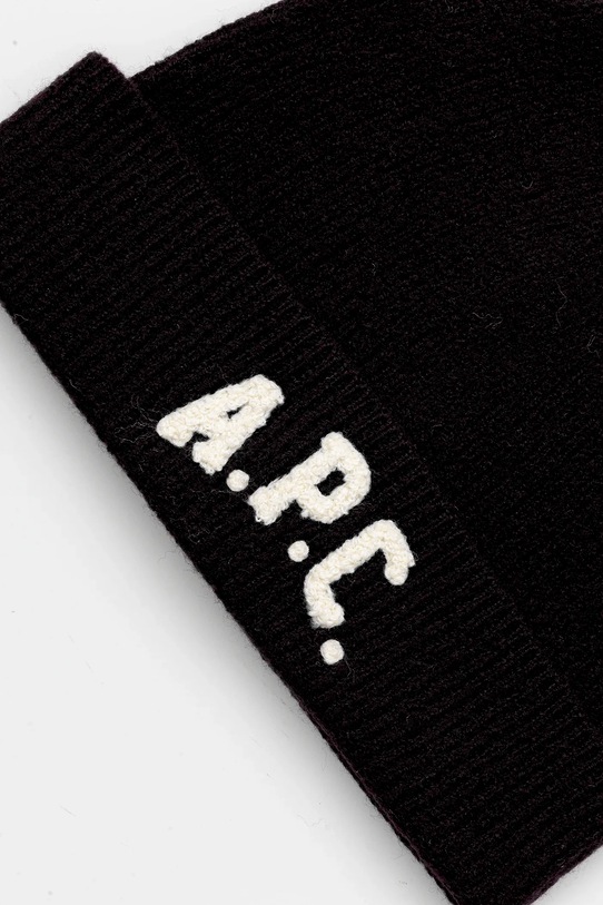 Аксессуары Шерстяная шапка A.P.C. bonnet axel WVBDK.M25111 чёрный