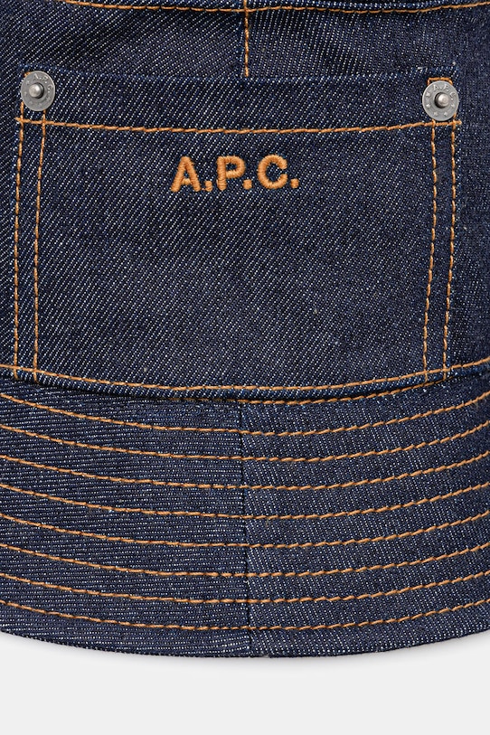 Капелюх A.P.C. bob thais COHIZ.M24125 темно-синій AW25