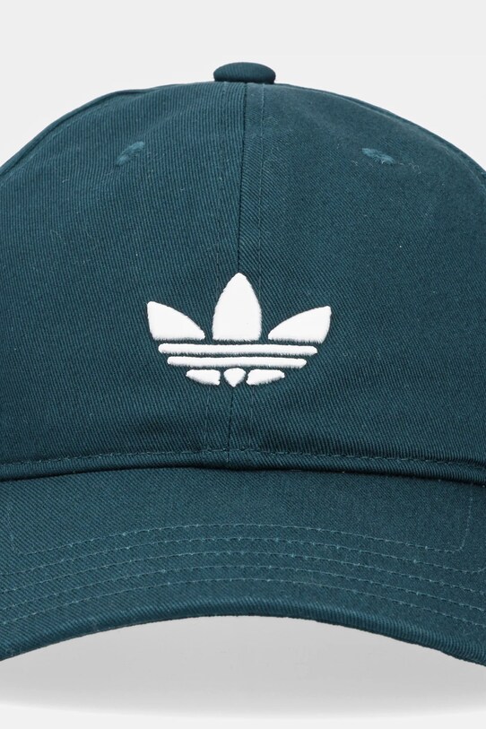 Βαμβακερό καπέλο του μπέιζμπολ adidas Originals Baseball Cap AC JZ4929 πράσινο AW25