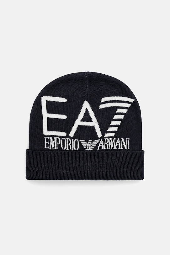 EA7 Emporio Armani czapka pozostałe granatowy AF11994.7X000006
