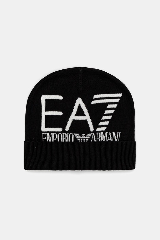 EA7 Emporio Armani czapka pozostałe czarny AF11994.7X000006