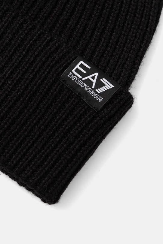 Doplňky Čepice s příměsí vlny EA7 Emporio Armani AF18469.7X000312 černá