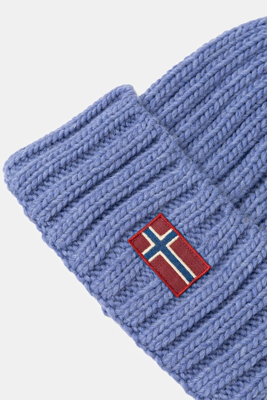 Шапка с примесью шерсти Napapijri Semiury NP0A4GKCB3E1 голубой AW25