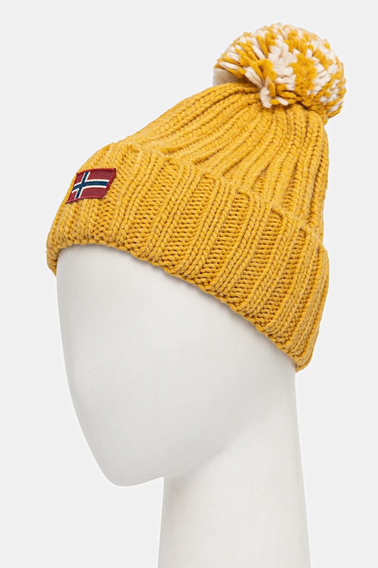 Шапка с примесью шерсти Napapijri Semiury NP0A4GKCY1O1 жёлтый AW25