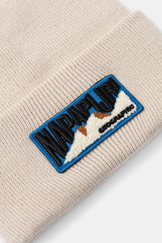 Αξεσουάρ Σκούφος Napapijri F-Montepiana NP0A88T6N1J1 μπεζ