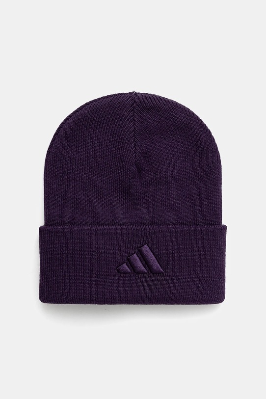 Шапка adidas тънък виолетов JX5748
