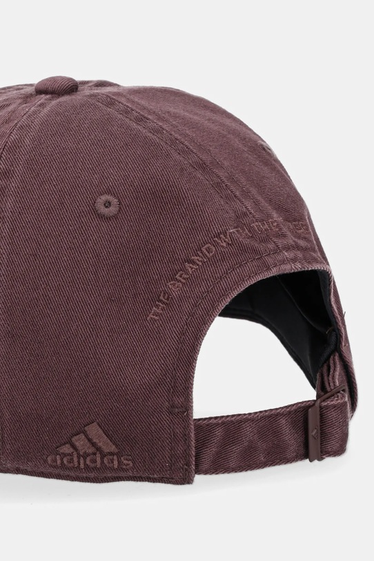Аксесоари Памучна шапка с козирка adidas JX5763 кафяв