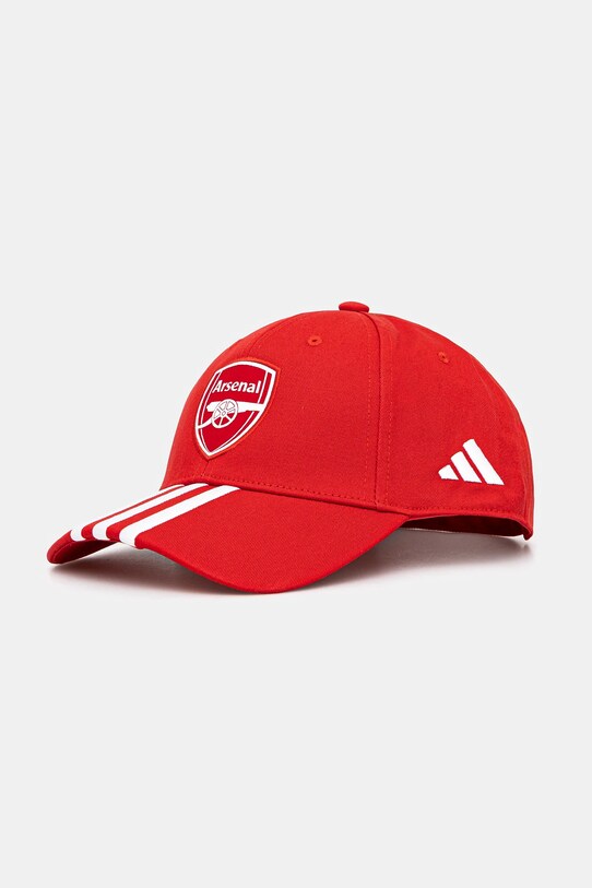 adidas Performance baseball sapka ARSENAL FC aplikációval piros JX1126