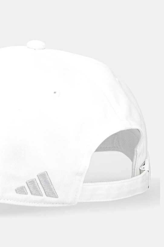 Αξεσουάρ Βαμβακερό καπέλο του μπέιζμπολ adidas Performance REAL MADRID JX1635 λευκό