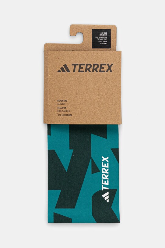 adidas TERREX bentiță cu modele turcoaz JW0898