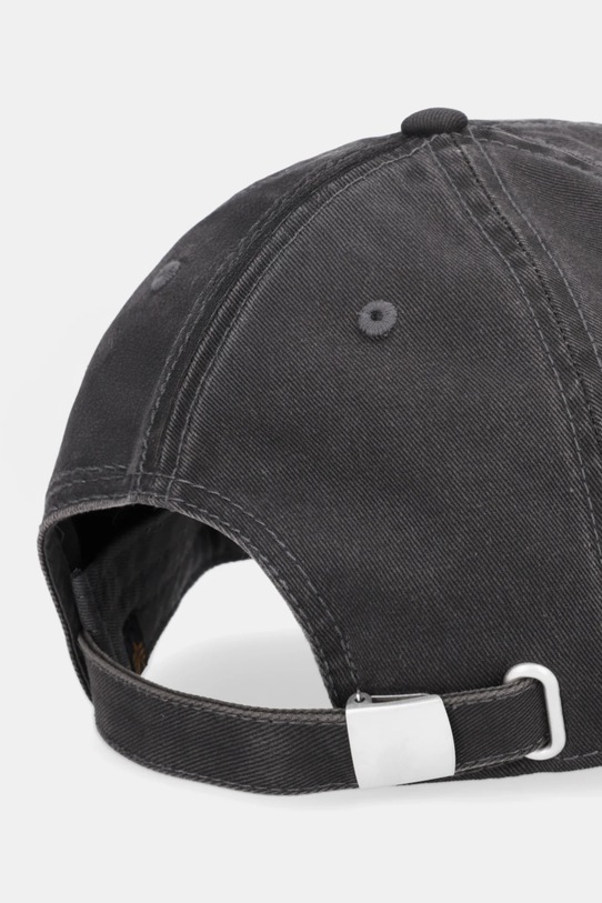 Akcesoria Alpha Industries czapka z daszkiem bawełniana 258901.03 szary