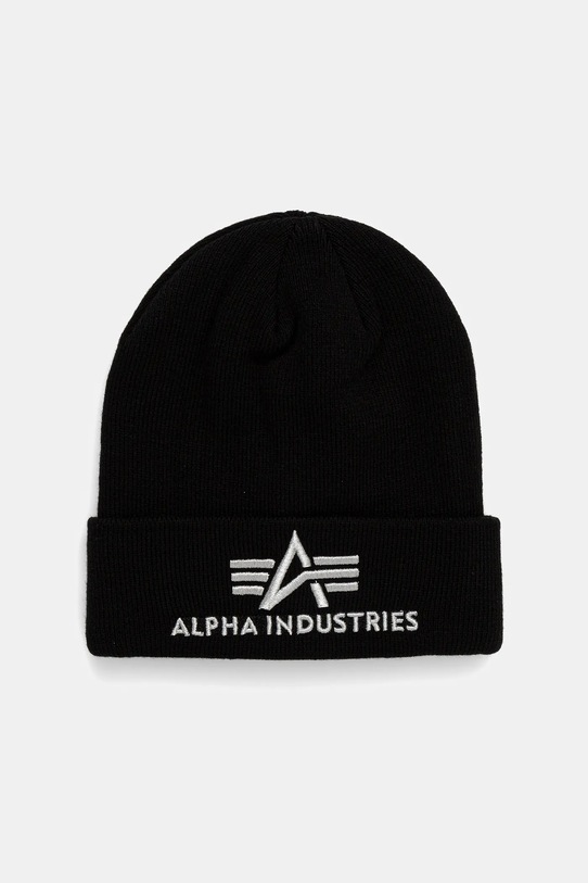 Alpha Industries czapka pozostałe czarny 168910.423