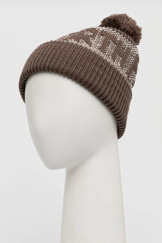 Kapa The North Face Retro Cabin Beanie NF0A88QW87I1 rjava AW25