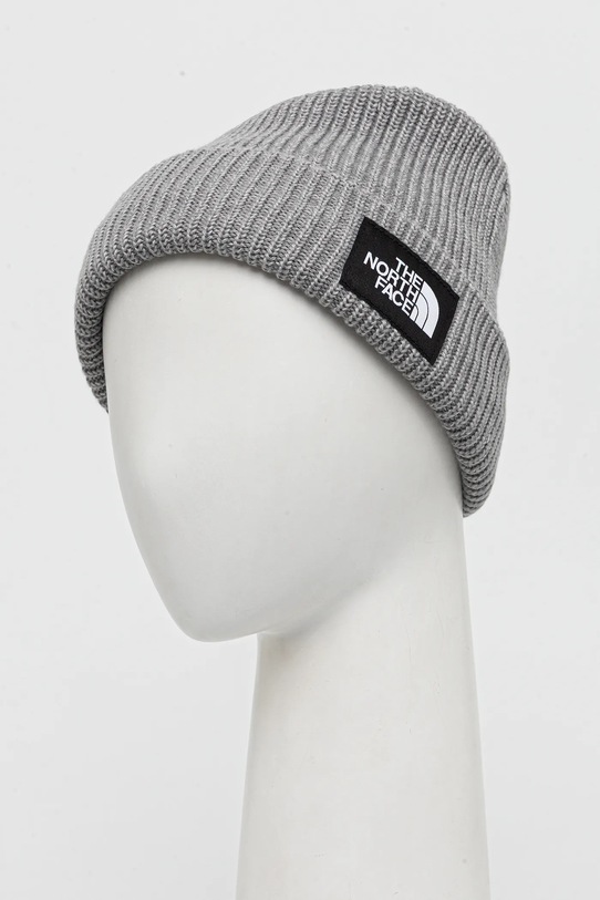 The North Face czapka Salty Lined NF0A8CGZDYX1 szary AW25