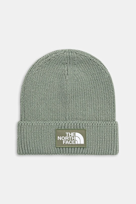 The North Face czapka TNF Logo Box pozostałe turkusowy NF0A8CHED5M1