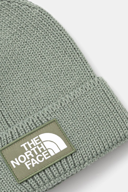 Akcesoria The North Face czapka TNF Logo Box NF0A8CHED5M1 turkusowy