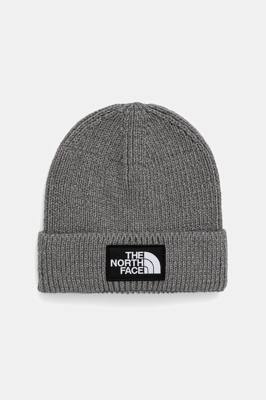 The North Face czapka TNF Logo Box aplikacja szary NF0A8CHEDYY1