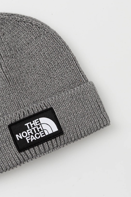 Akcesoria The North Face czapka TNF Logo Box NF0A8CHEDYY1 szary