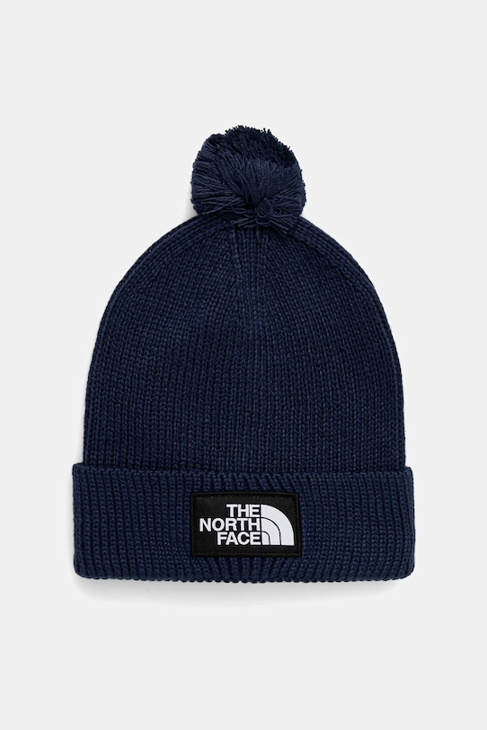 Καπέλο The North Face TNF Logo Box απλικέ σκούρο μπλε NF0A8CHF8K21