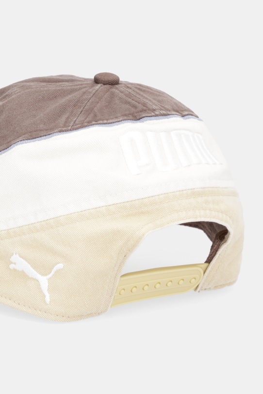 Akcesoria Puma czapka z daszkiem bawełniana PUMA x KIDSUPER 26601. brązowy