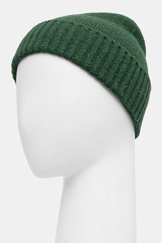 Čepice s příměsí vlny Lacoste RB5995 zelená AW25