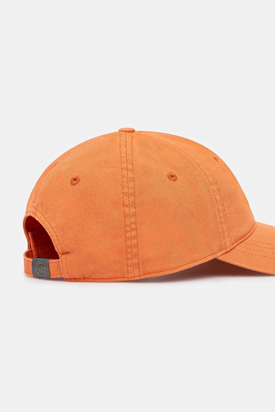 Akcesoria Carhartt WIP czapka z daszkiem Madison Logo I023750.32UXX pomarańczowy
