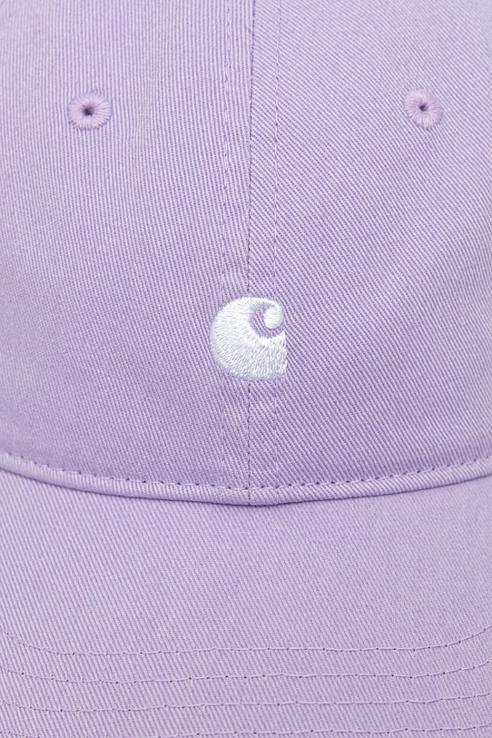 Carhartt WIP șapcă Madison Logo I023750.31MXX violet AW25