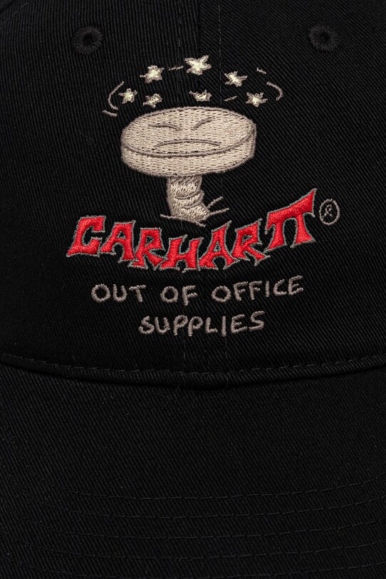 Carhartt WIP czapka z daszkiem Office Supplies I035266.89XX czarny AW25