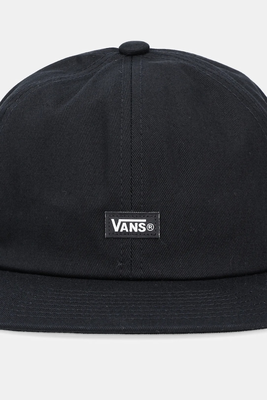 Bavlnená šiltovka Vans VN000QA1BLK1 čierna AW25