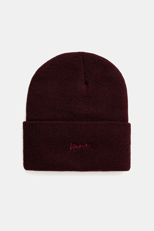 Čiapka Vans made in USA stredne hrubá burgundské VN000QATEMS1