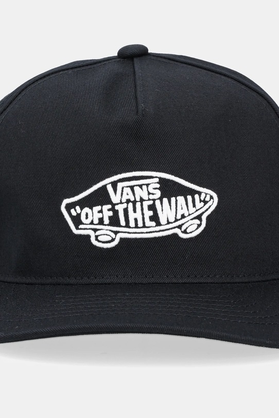 Bavlnená šiltovka Vans VN000QAJBLK1 čierna AW25