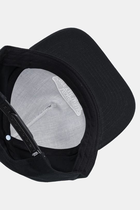 Bavlnená šiltovka Vans čierna VN000QAJBLK1