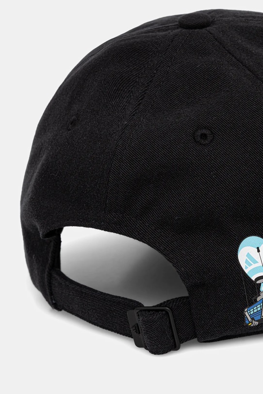 Βαμβακερό καπέλο του μπέιζμπολ adidas Fortnite JN2691 μαύρο AW25